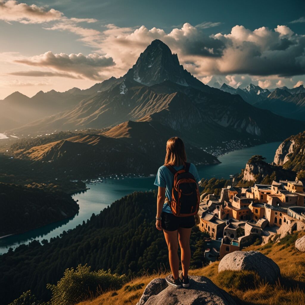 Digital camera captures excellent travel photos