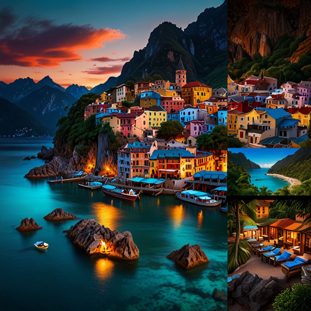 Golden hour captures at scenic destinations