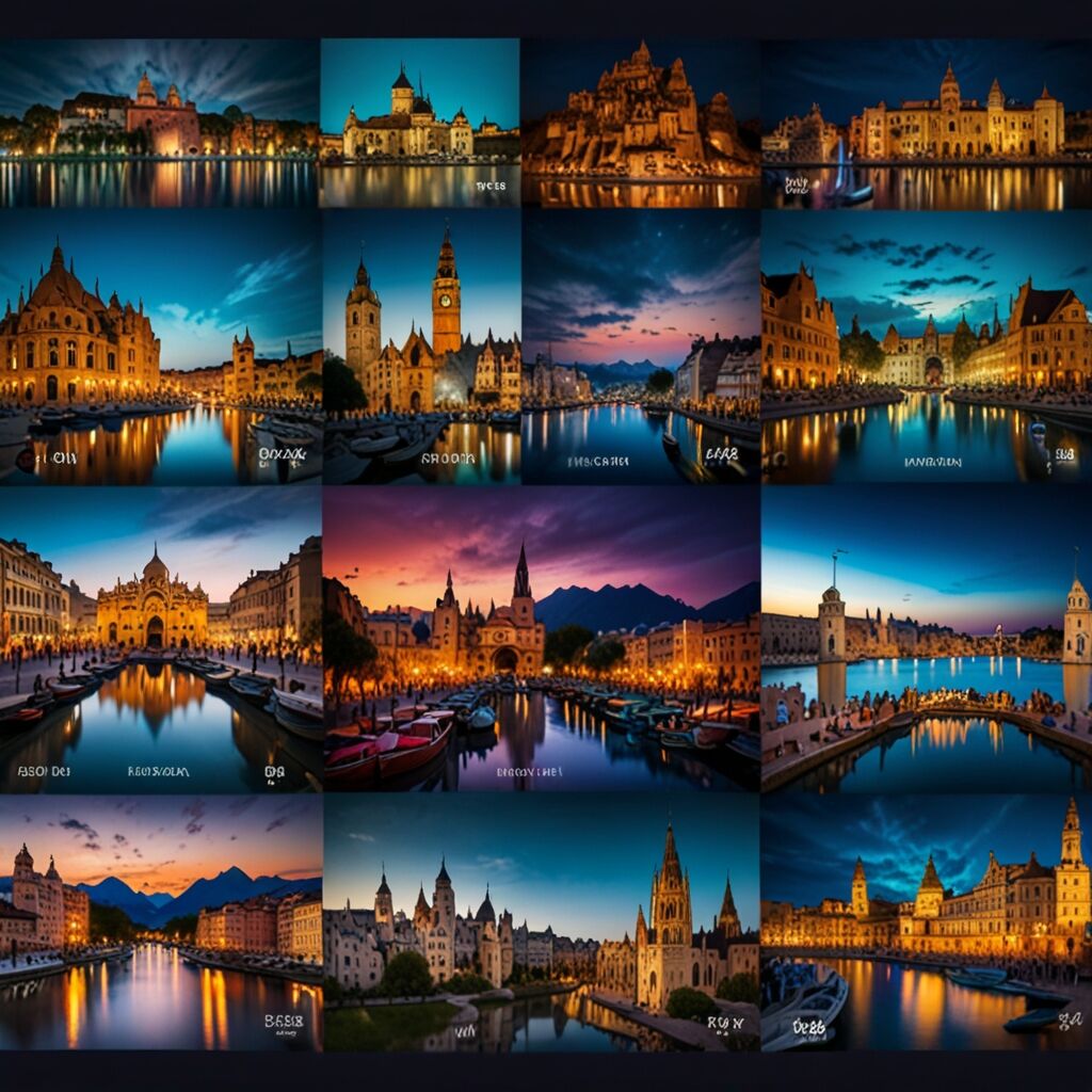 Gothic cathedral towers over cityscape