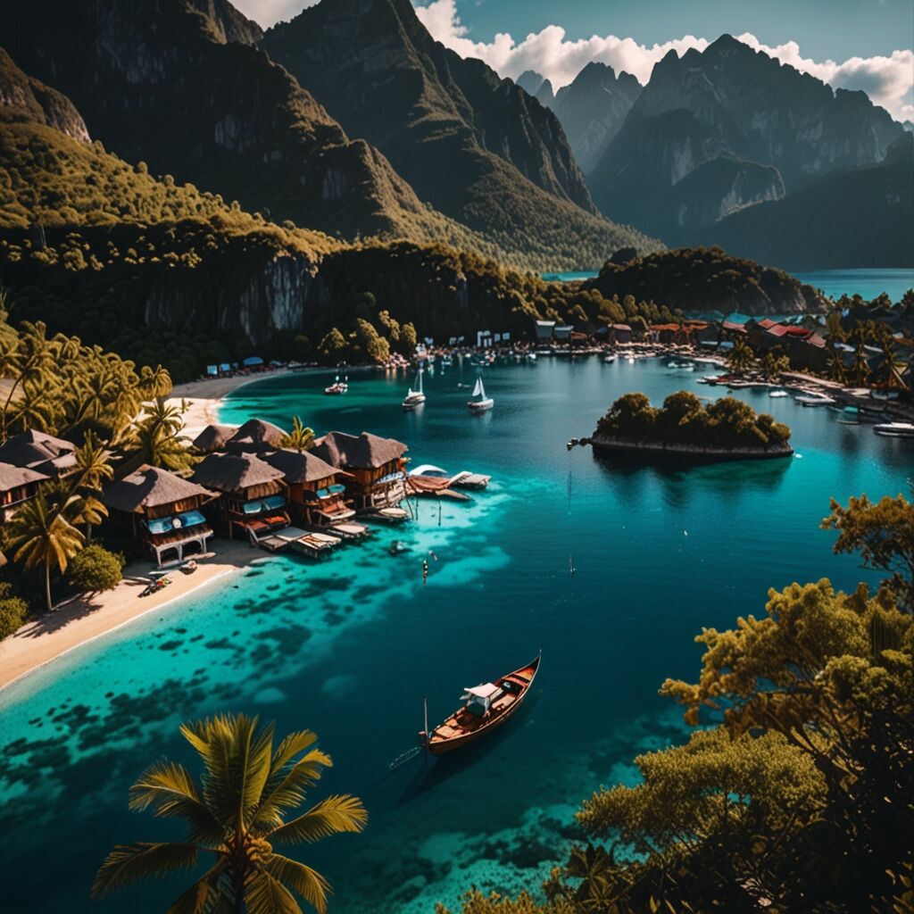 Lush resort enhances relaxation